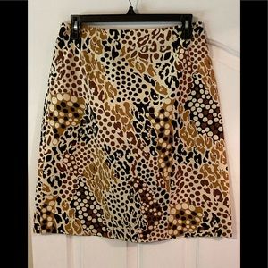 Madison Studio Leopard Print Skirt